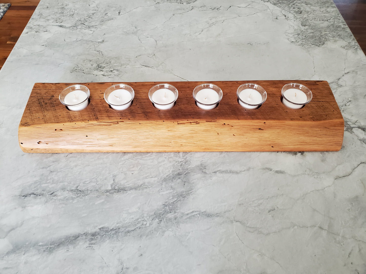 Reclaimed Oak Candle Holder